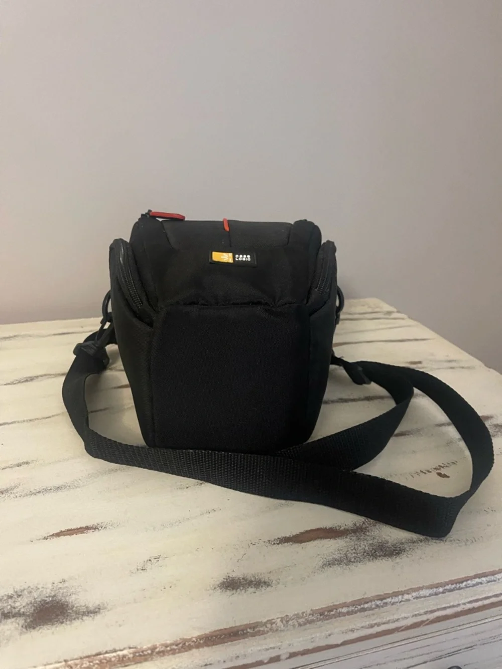 Case Logic Black Camera Bag with red Accent